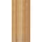 Ekena Millwork Thorton Slat Rough Sawn Bracket w/ Offset Brace, Western Red Cedar, 8"W x 18"D x 18"H BKT0806X18X18THR06RWR - alternate 4